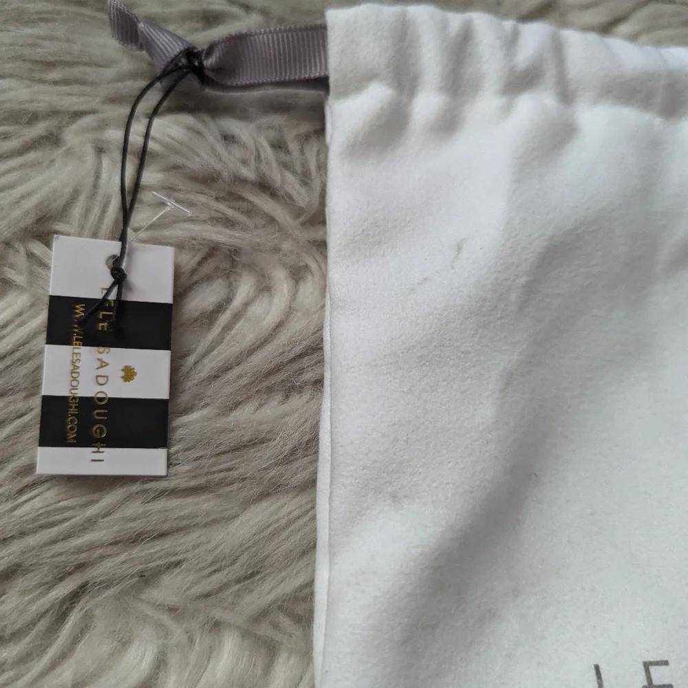 NWT Lele Sadoughi Ivory Veil Headband